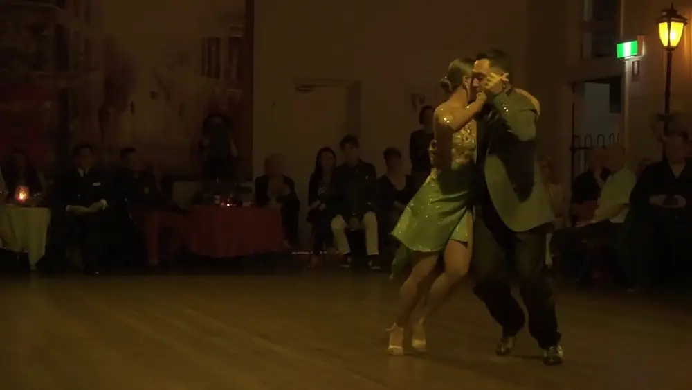 Video thumbnail for Argentine Tango Dance at Perth Tango Club - Alejandro Larenas y Marisol Morales Dance 1