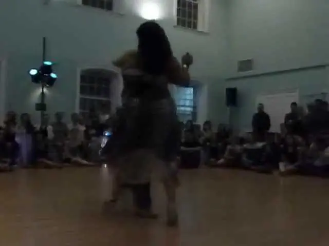Video thumbnail for Argentine Tango performance 1 by Homer and Cristina Ladas at Yale Tango Fest 2013