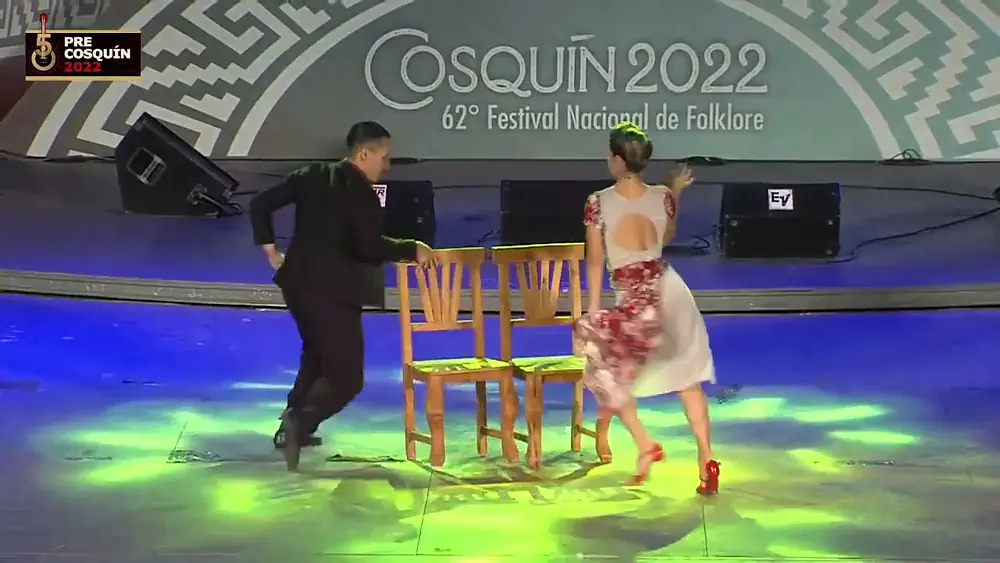 Video thumbnail for Pre cosquin 2022 final Damián Roezgas y Amira Luna , pareja Estilizada,  milonga para As missões