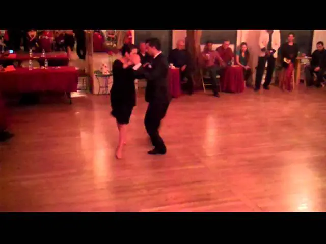 Video thumbnail for Facundo de La Cruz Y Paola Sanz at DGS Dec 8, 2015 Tango