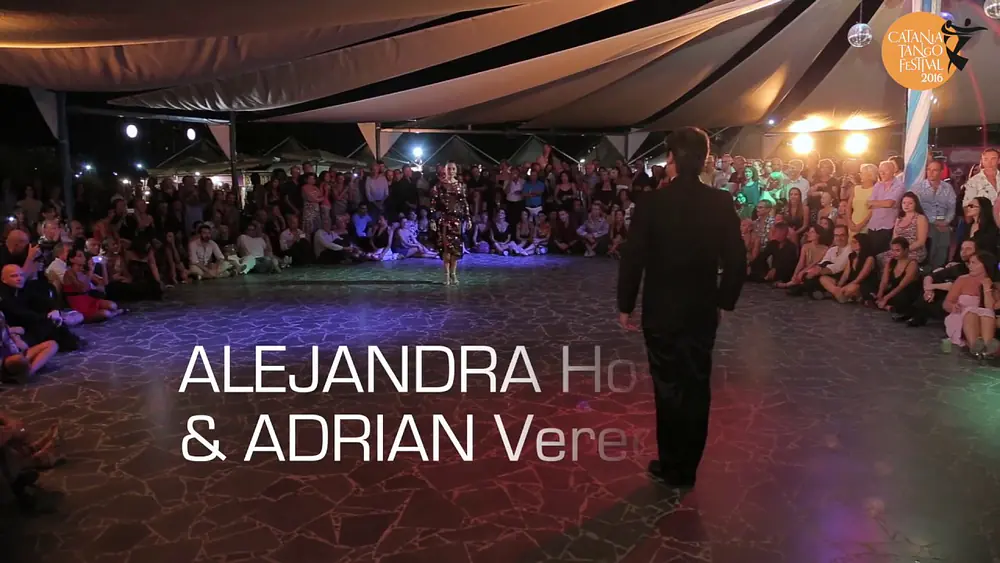 Video thumbnail for Alejandra Hobert & Adrian Veredice - Catania Tango festival 2016