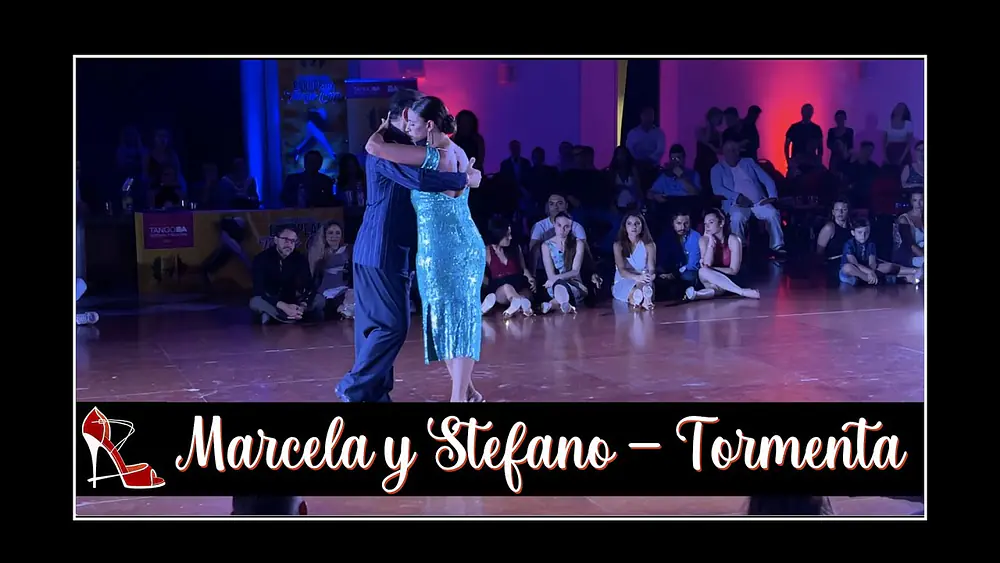 Video thumbnail for Marcela Guevara y Stefano Giudice 1/3 - Tormenta (Carlos Di Sarli) - European Tango Cup 2022