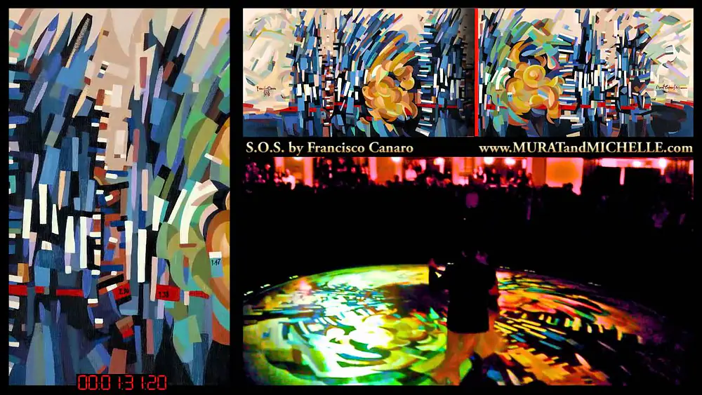 Video thumbnail for Murat and Michelle Erdemsel visualization of s.o.s. at Valentango 2011