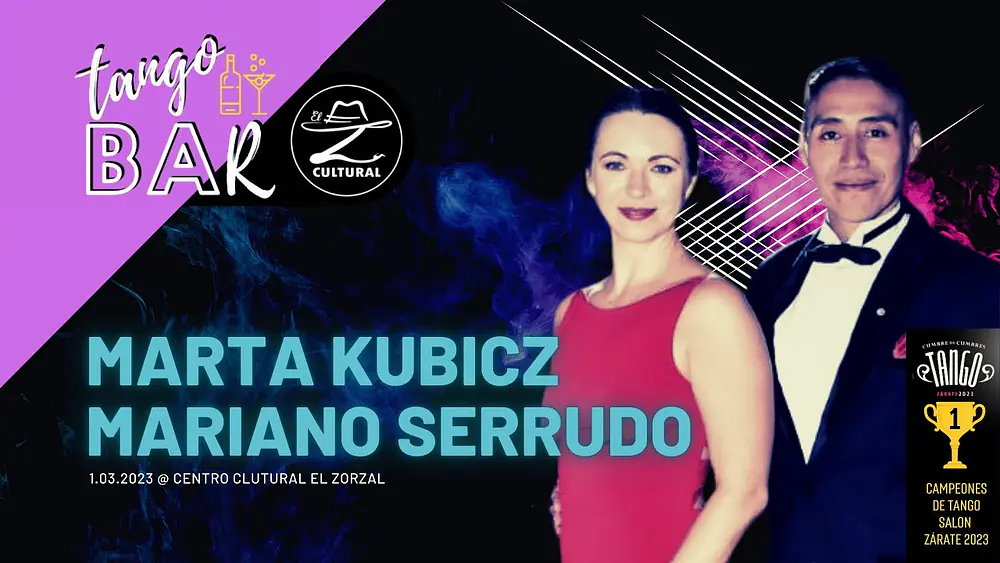 Video thumbnail for Marta Kubicz & Mariano Serrudo tango performance at el Zorzal (1/3)