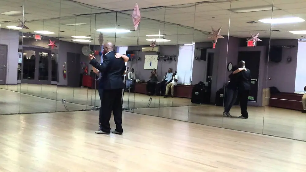 Video thumbnail for Argentine tango workshop: Ernest Williams - milonga @ NYC