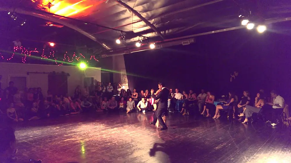 Video thumbnail for Sebastian Jimenez & Maria Ines Bogado dance at Milonga Luna 8/1/2014 4/4