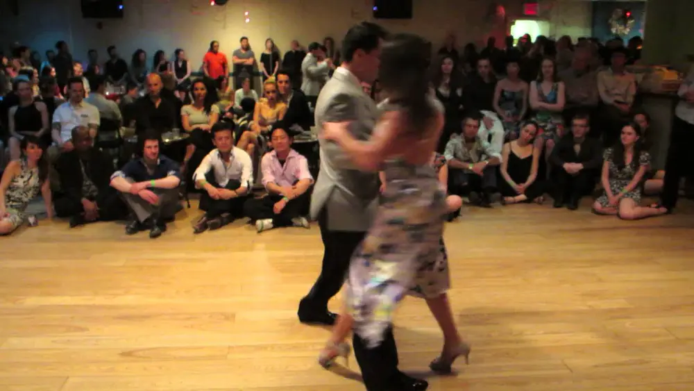 Video thumbnail for Ana Padron and Diego Blanco performance 2 NYC 2015