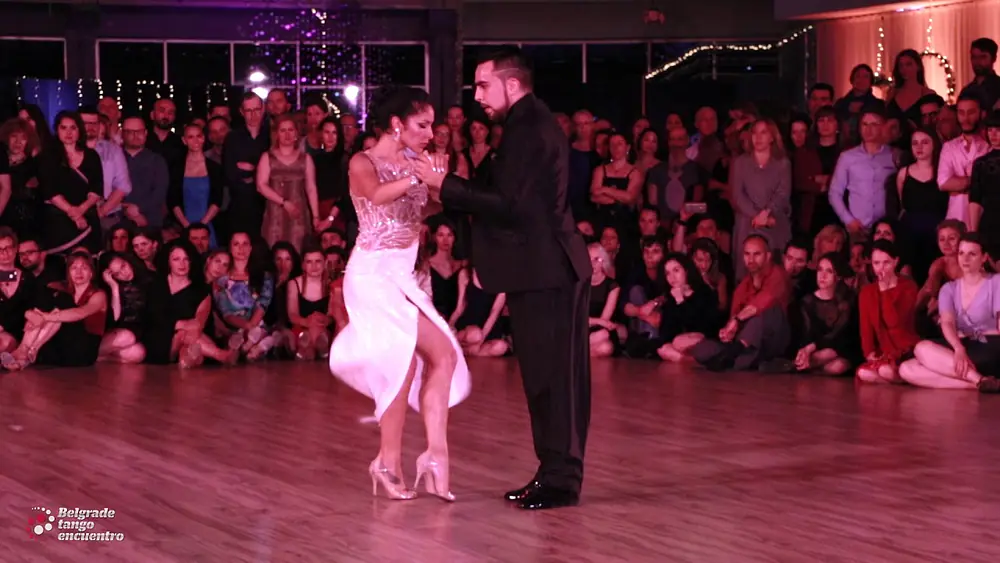 Video thumbnail for Jonathan Saavedra y Clarisa Aragon @Belgrade Tango Encuentro 2019 4/5   Amorando- Color Tango