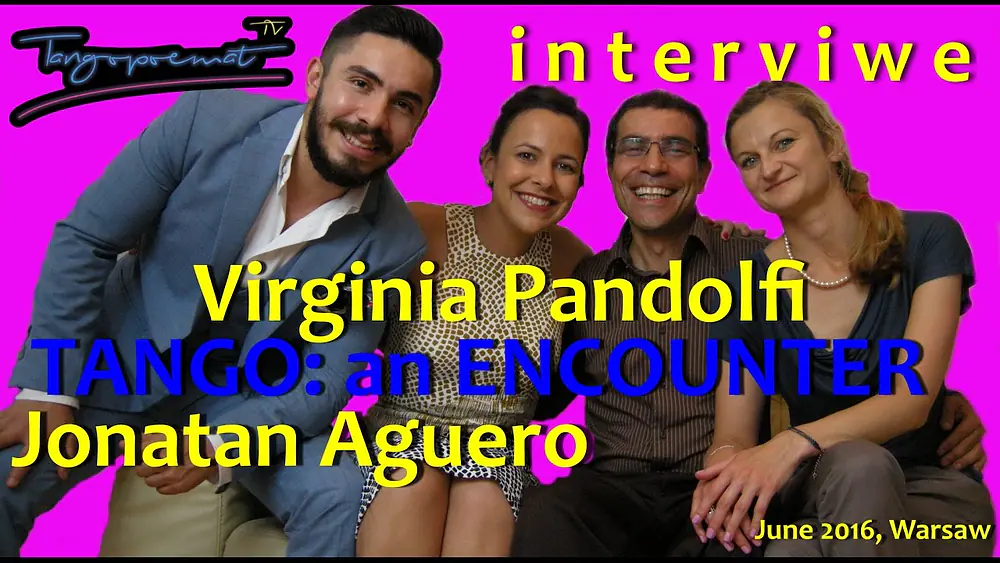 Video thumbnail for Virginia Pandolfi and Jonatan Aguero: TANGO an ENCOUNTER