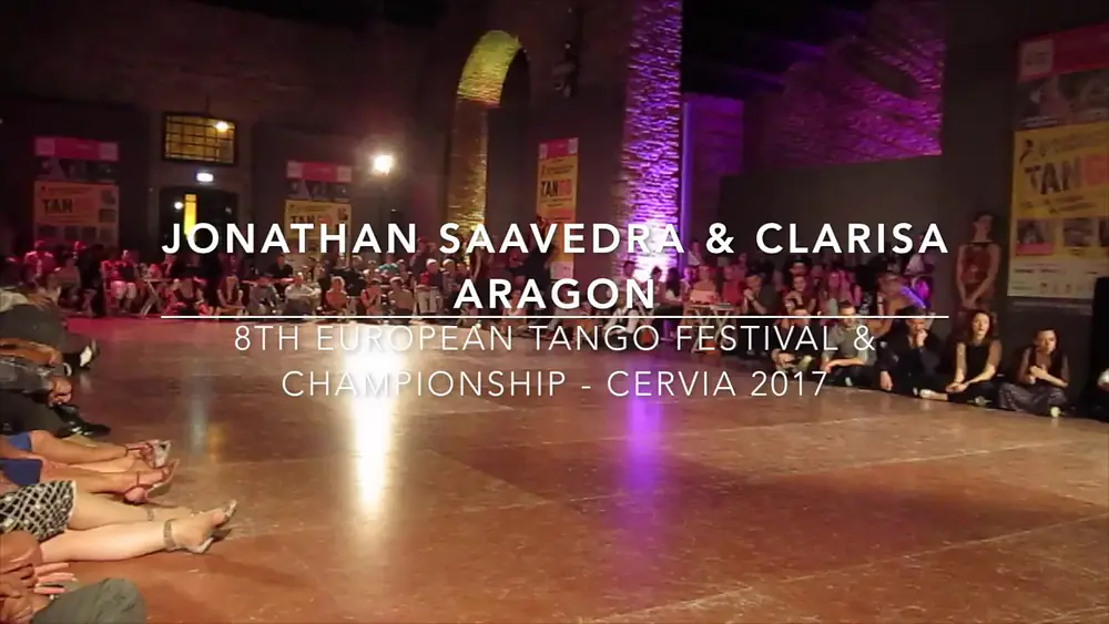 Video thumbnail for Jonathan Saavedra & Clarisa Aragon 1/4 - 8th European Tango Festival & Championship Cervia 2017