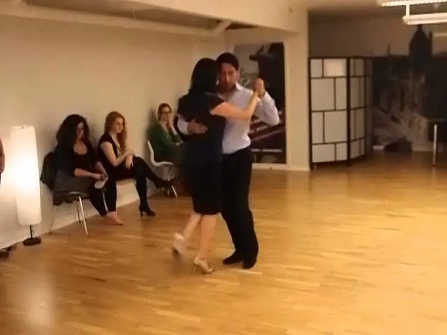 Video thumbnail for Tango Corazón Fortsättning Class 8 with Julieta Qüesta and Rauli Choque.