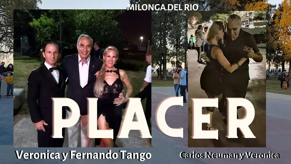 Video thumbnail for Tango baile social, milongueando en Milonga del Rio, Carlos Neuman, Veronica Centurion
