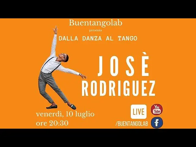 Video thumbnail for Dalla danza al tango con Jose Rodriguez