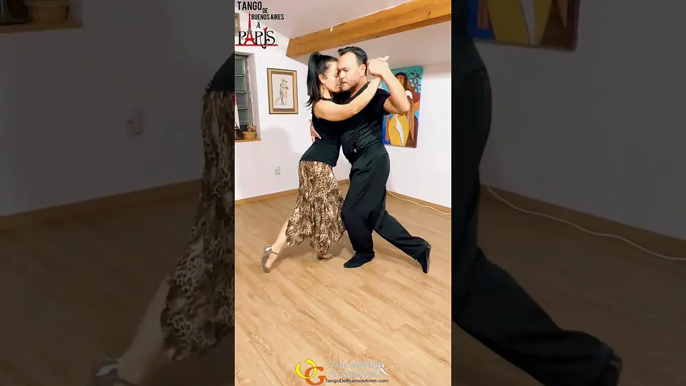 Video thumbnail for #tango Musicality Demo 2 Online lesson14/11/22  #dancetango Georgina Vargas Oscar Mandagaran #dance