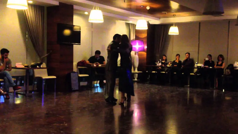 Video thumbnail for Argentine Tango Artem Mayorov & Julia Osina Performance on milonga 01