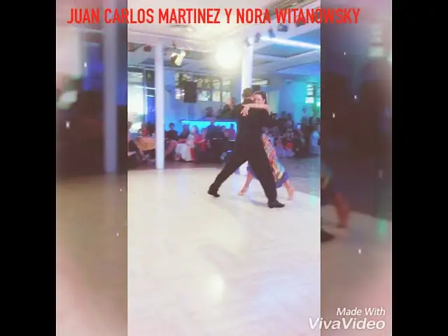 Video thumbnail for TANGO JUAN CARLOS MARTÍNEZ Y NORA WITANOWSKY