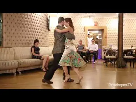 Video thumbnail for Alexander Krupnikov and Ekaterina Lebedeva, 2-3, Moscow, Prischepov Milonga, Arbat13, 17.07.2015