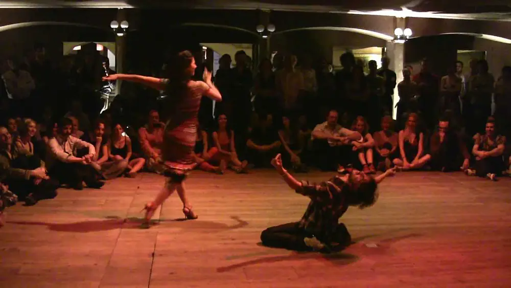 Video thumbnail for Virginia Gomez et Serkan Gokcesu au festival de tango de Bruxelles en 2012