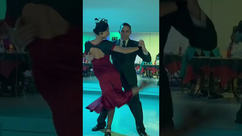Video thumbnail for Yesica Esquivel & Ariel Leguizamon Tango at Milonga El Yeite. Washington DC. September 2023